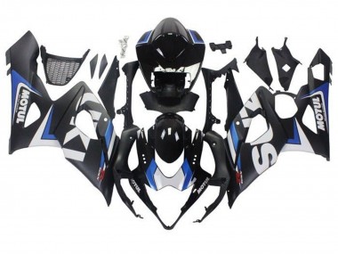 Venta Carenados Moto Suzuki GSXR 1000 2005-2006 - Negro Mate Azul Blanco
