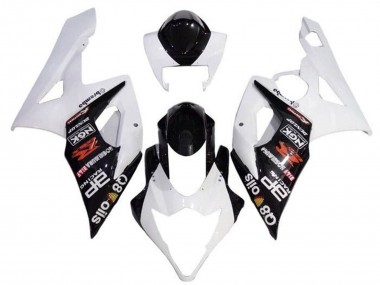 Venta Carenados Moto Suzuki GSXR 1000 2005-2006 - Blanco Negro Brembo