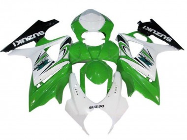 Venta Carenados Moto Suzuki GSXR 1000 2005-2006 - Blanco Verde Negro