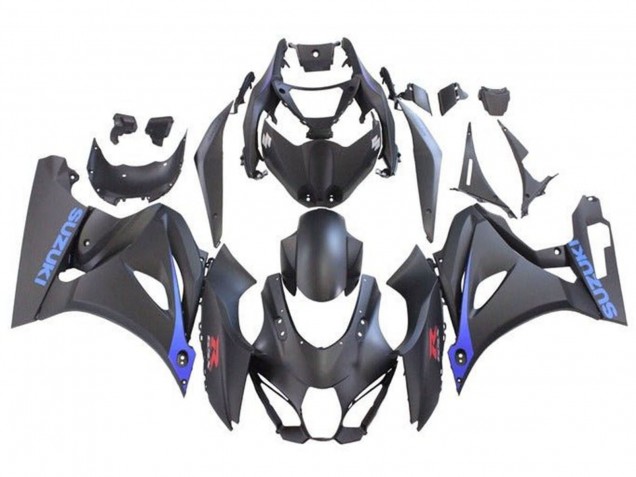 Venta Carenados Moto Suzuki GSXR1000 2017-2024 - Negro Mate Azul