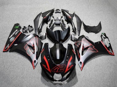 Venta Carenados Moto Suzuki GSXR1000 2017-2024 - Negro Mate Rojo 42