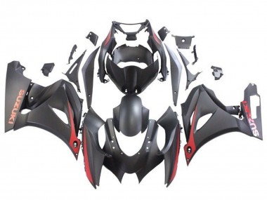 Venta Carenados Moto Suzuki GSXR1000 2017-2024 - Negro Mate Rojo Mate
