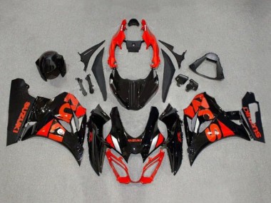 Venta Carenados Moto Suzuki GSXR1000 2017-2024 - Negro Rojo Plata