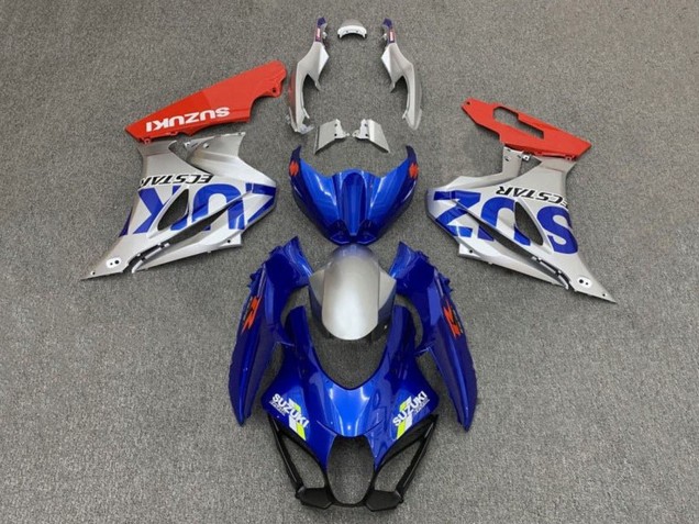 Venta Carenados Moto Suzuki GSXR1000 2017-2024 - Azul Plata Rojo
