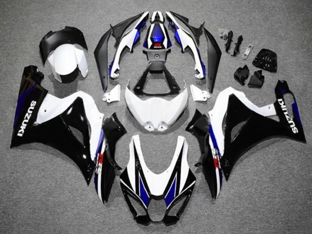 Venta Carenados Moto Suzuki GSXR1000 2017-2024 - Blanco Azul Negro