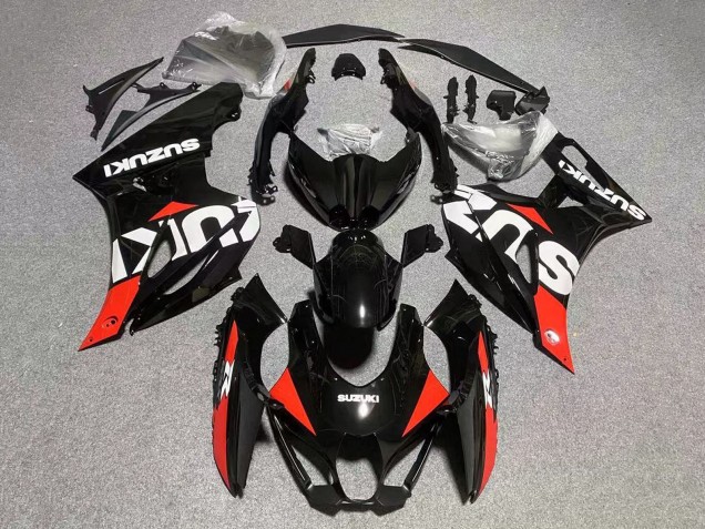 Venta Carenados Moto Suzuki GSXR1000 2017-2024 - Negro Rojo Blanco