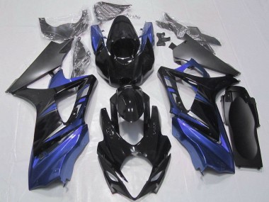 Venta Kit Carenados Moto Suzuki GSXR 1000 2007-2008 - Negro Brillante Negro Mate