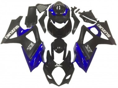 Venta Carenados Moto Suzuki GSXR 1000 2007-2008 - Negro Brillante Negro Mate Azul Gris