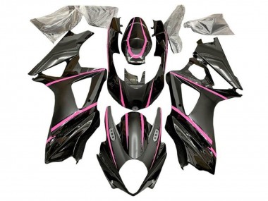 Venta Carenados Moto Suzuki GSXR 1000 2007-2008 - Negro Mate Rosa