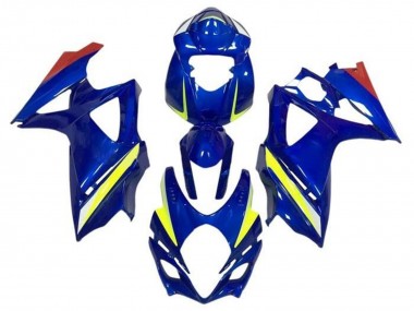 Venta Carenados Moto Suzuki GSXR 1000 2007-2008 - Azul Amarillo Rojo