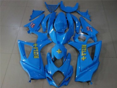 Venta Carenados Moto Suzuki GSXR 1000 2007-2008 - Azul Oro Rizla