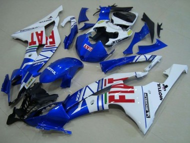 Venta Carenados Moto Yamaha YZF R6 2008-2016 - Blanco Azul Rojo Fiat Motul Michelin