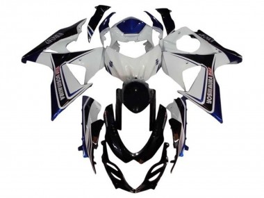 Venta Carenado Moto Suzuki GSXR 1000 2009-2016 - Blanco Azul Negro Yoshimura