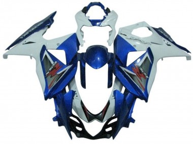 Venta Carenado Moto Suzuki GSXR 1000 2009-2016 - Blanco Azul Plata