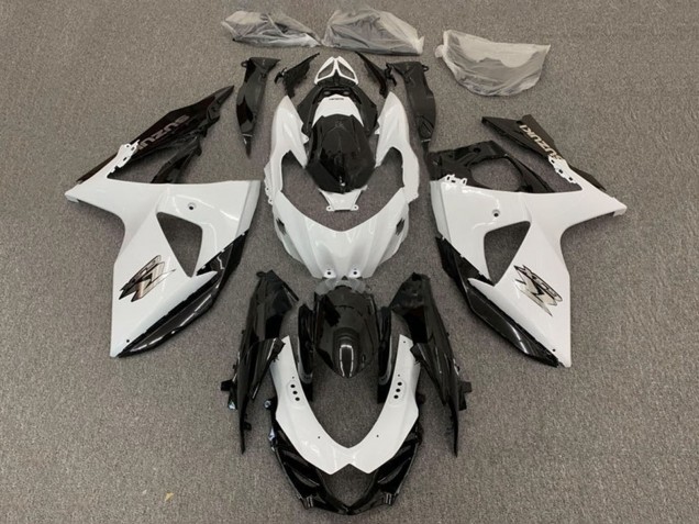 Venta Carenado Moto Suzuki GSXR 1000 2009-2016 - Blanco Negro