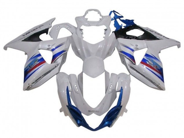 Venta Carenado Moto Suzuki GSXR 1000 2009-2016 - Blanco Azul Rojo Negro
