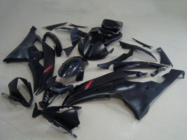 Venta Carenados Moto Yamaha YZF R6 2008-2016 - Negro Brillante Negro Mate