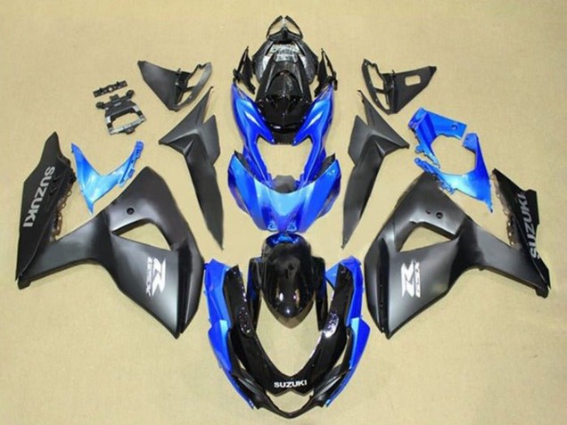 Venta Carenados Moto Suzuki GSXR 1000 2009-2016 - Negro Mate Azul Negro Brillante Gris