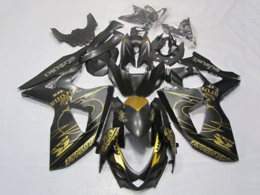 Venta Carenados Moto Suzuki GSXR 1000 2009-2016 - Negro Oro Tribal