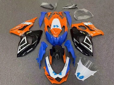 Venta Carenados Moto Suzuki GSXR 1000 2009-2016 - Naranja Azul Negro