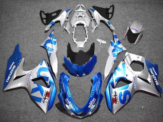 Venta Carenados Moto Suzuki GSXR 1000 2009-2016 - Plata Azul