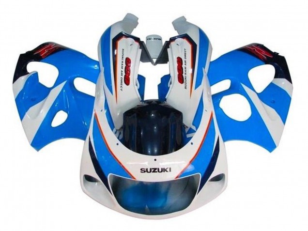 Venta Carenados Moto Suzuki GSXR 600 / GSXR 750 1996-2000 - Azul Blanco Rojo