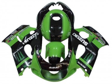Venta Carenados Moto Suzuki GSXR 600 / GSXR 750 1996-2000 - Verde Negro Monstruo
