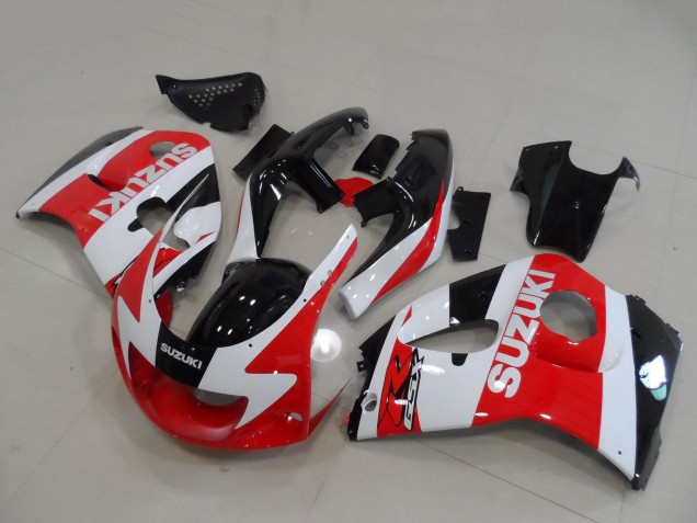 Venta Carenados Moto Suzuki GSXR 600 / GSXR 750 1996-2000 - Rojo Blanco Negro