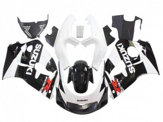 Venta Carenados Moto Suzuki GSXR 600 / GSXR 750 1996-2000 - Blanco Negro Rojo