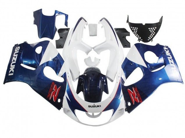 Venta Carenados Moto Suzuki GSXR 600 / GSXR 750 1996-2000 - Blanco Azul Rojo