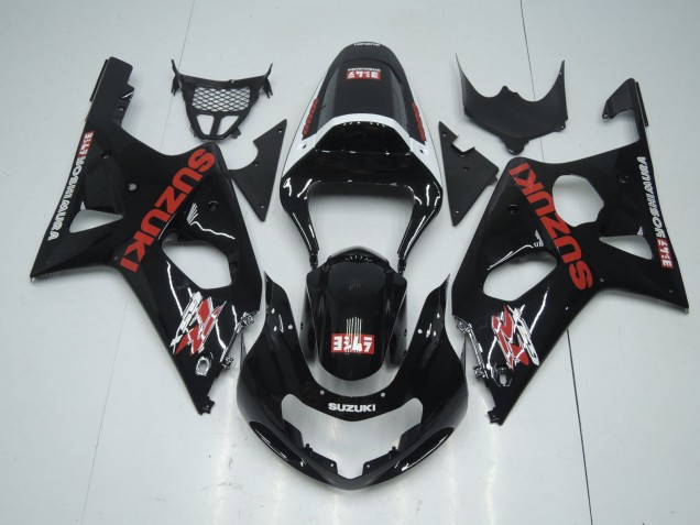 Venta Carenados Moto Suzuki GSXR 600 / GSXR 750 2001-2003 - Negro Brillante Rojo Blanco Yoshimura