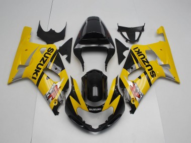 Venta Carenado Moto Suzuki GSXR 600 / GSXR 750 2001-2003 - Amarillo Plata Negro Brillante