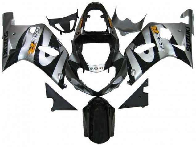 Venta Carenados Moto Suzuki GSXR 600 / GSXR 750 2001-2003 - Plata Negro Amarillo