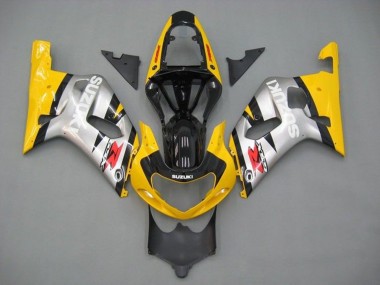 Venta Carenados Moto Suzuki GSXR 600 / GSXR 750 2001-2003 - Amarillo Plata Negro Brillante Rojo