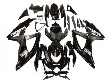 Venta Carenado Moto Suzuki GSXR 600 / GSXR 750 2008-2010 - Negro Brillante Negro Mate