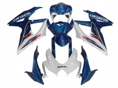 Venta Carenados Moto Suzuki GSXR 600 / GSXR 750 2008-2010 - Azul Blanco Rojo