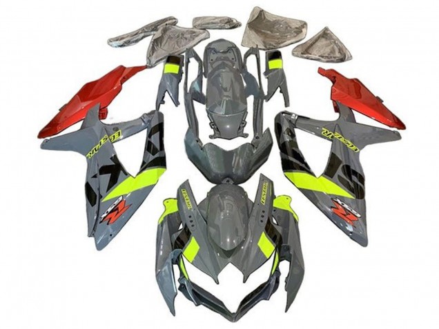 Venta Carenados Moto Suzuki GSXR 600 / GSXR 750 2008-2010 - Nardo Gris Neon Amarillo Rojo Negro