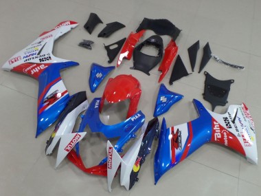 Venta Carenados Moto Suzuki GSXR 600 / GSXR 750 2011-2024 - Azul Rojo Blanco
