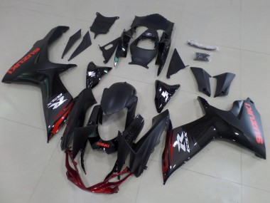Venta Carenados Moto Suzuki GSXR 600 / GSXR 750 2011-2024 - Negro Mate Negro Brillante Rojo Blanco