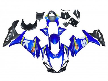 Venta Carenados Moto Suzuki GSXR 600 / GSXR 750 2011-2024 - Blanco Azul Amarillo Negro