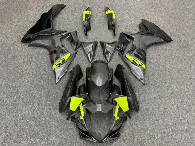 Venta Carenados Moto Suzuki GSXR 600 / GSXR 750 2011-2024 - Gris Negro Neon Amarillo