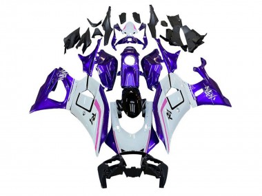 Venta Carenados Moto Yamaha YZF R7 2021-2024 - Blanco Púrpura Rosa