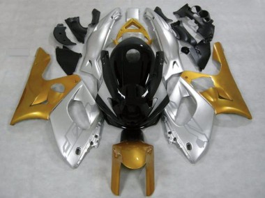 Venta Carenados Moto Yamaha YZF600R Thundercat 1996-2007 - Plata Oro Negro Brillante