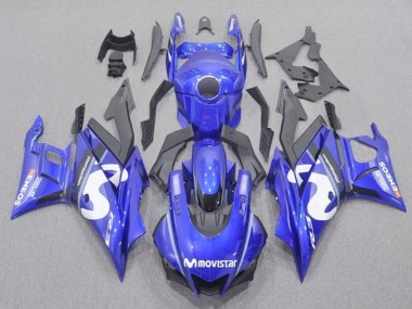 Venta Carenados Moto Yamaha YZF R3/R25 2019-2021 - Azul Blanco Negro MoviStar