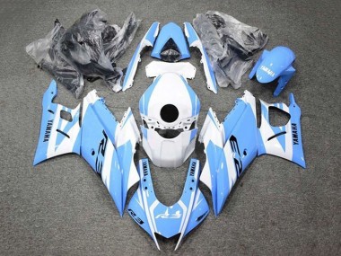 Venta Carenados Moto Yamaha YZF R3/R25 2019-2021 - Blanco Azul Claro