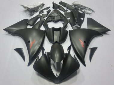 Venta Carenados Moto Yamaha YZF 1000 R1 2012-2014 - Negro Mate Rojo Calcomanía