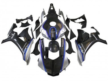Venta Carenados Moto Yamaha YZF 1000 R1 2015-2019 - Falso FibraCarbono Plata Azul R1M