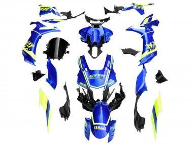 Venta Carenados Moto Yamaha YZF 1000 R1 2020-2025 - Azul Amarillo Blanco GYTR