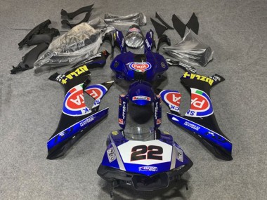 Venta Carenados Moto Yamaha YZF 1000 R1 2020-2025 - Azul Blanco Negro Rojo Pata