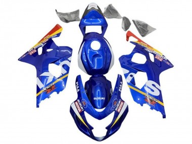 Venta Carenados Moto Suzuki GSXR 600 / GSXR 750 2004-2005 - Azul Blanco Amarillo Rojo